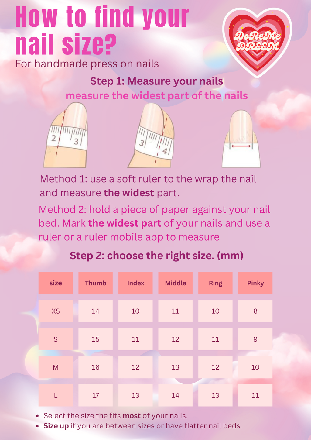 Bloom Baby Press On Nail Set