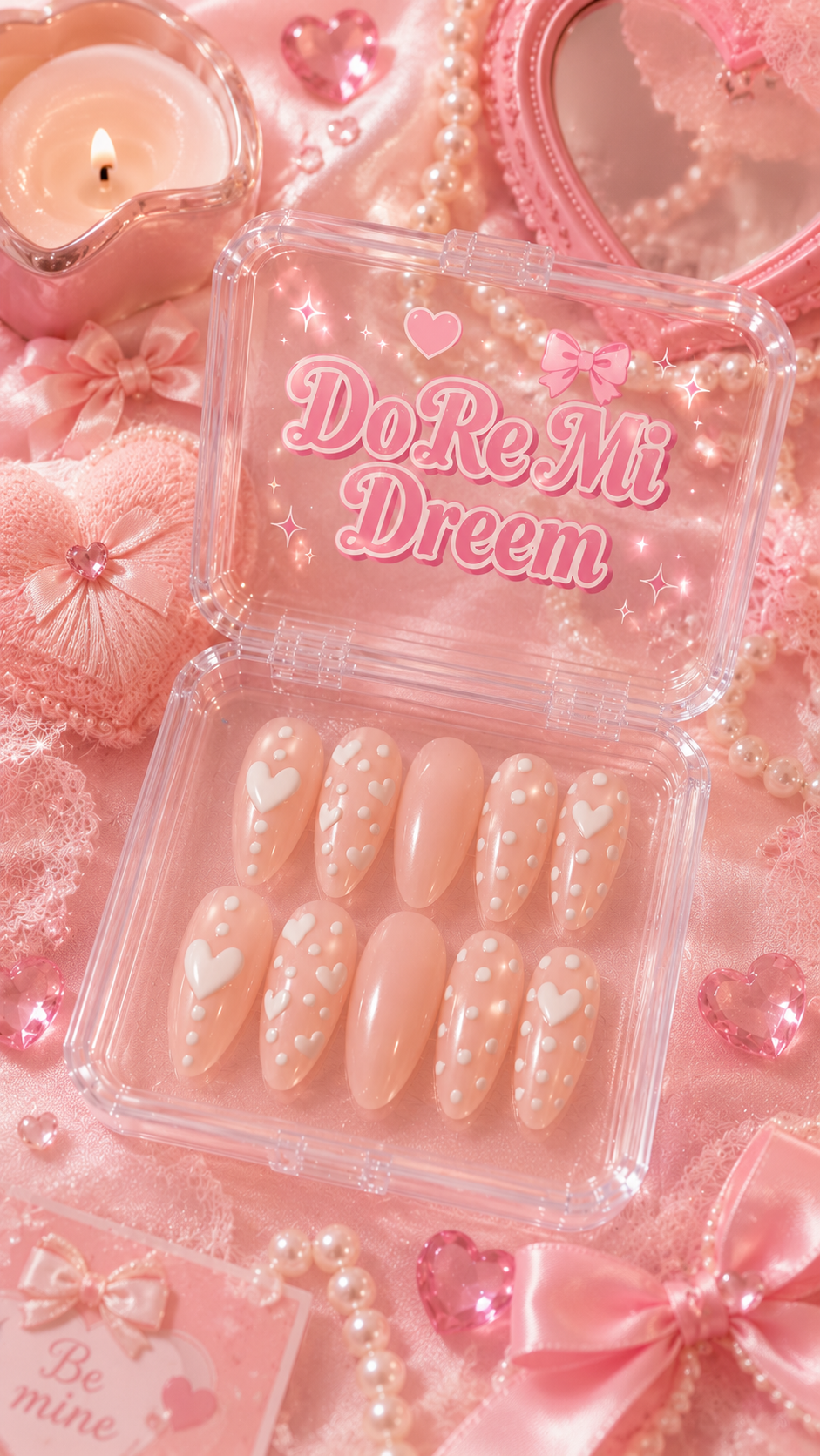 Soft Love Press On Nail Set