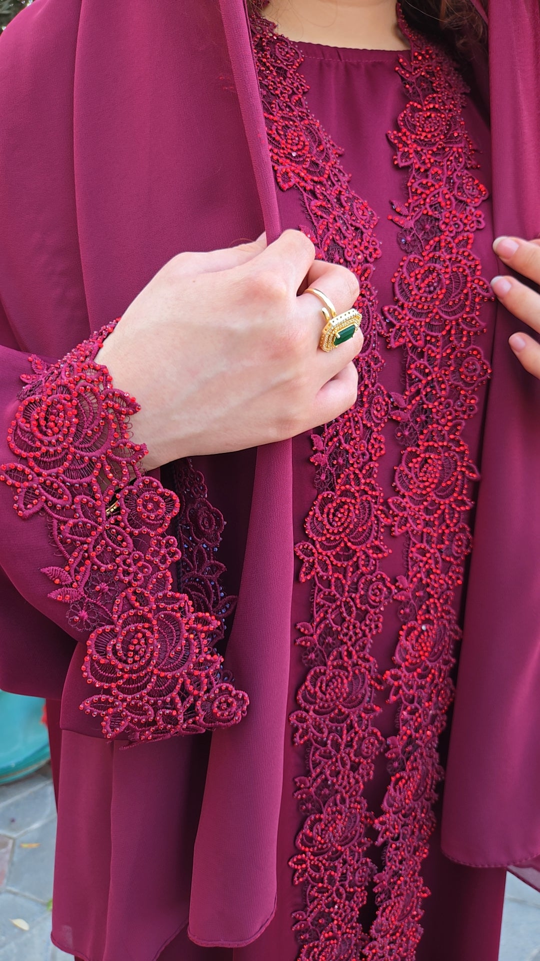 Ramadan Collection In Arabian Night Red Edition